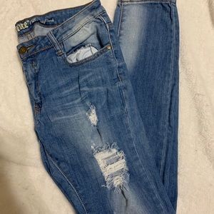 Distressed Jeans